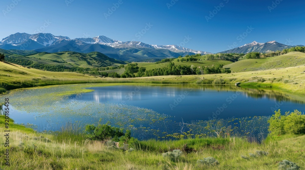 Serene Mountain Lake Serene Mountain Lake
