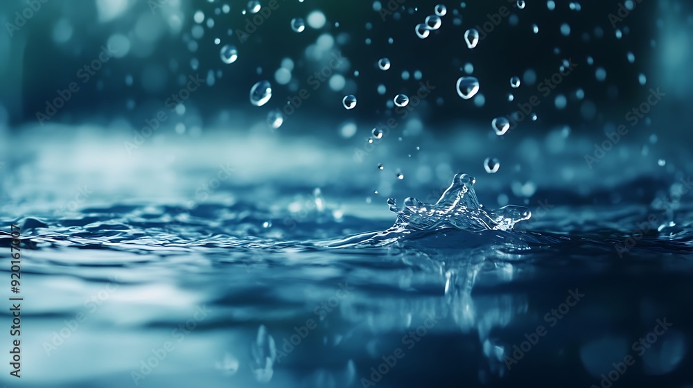 Water Droplet Splashing on a Still Surface Water Droplet Splashing on a Still Surface
