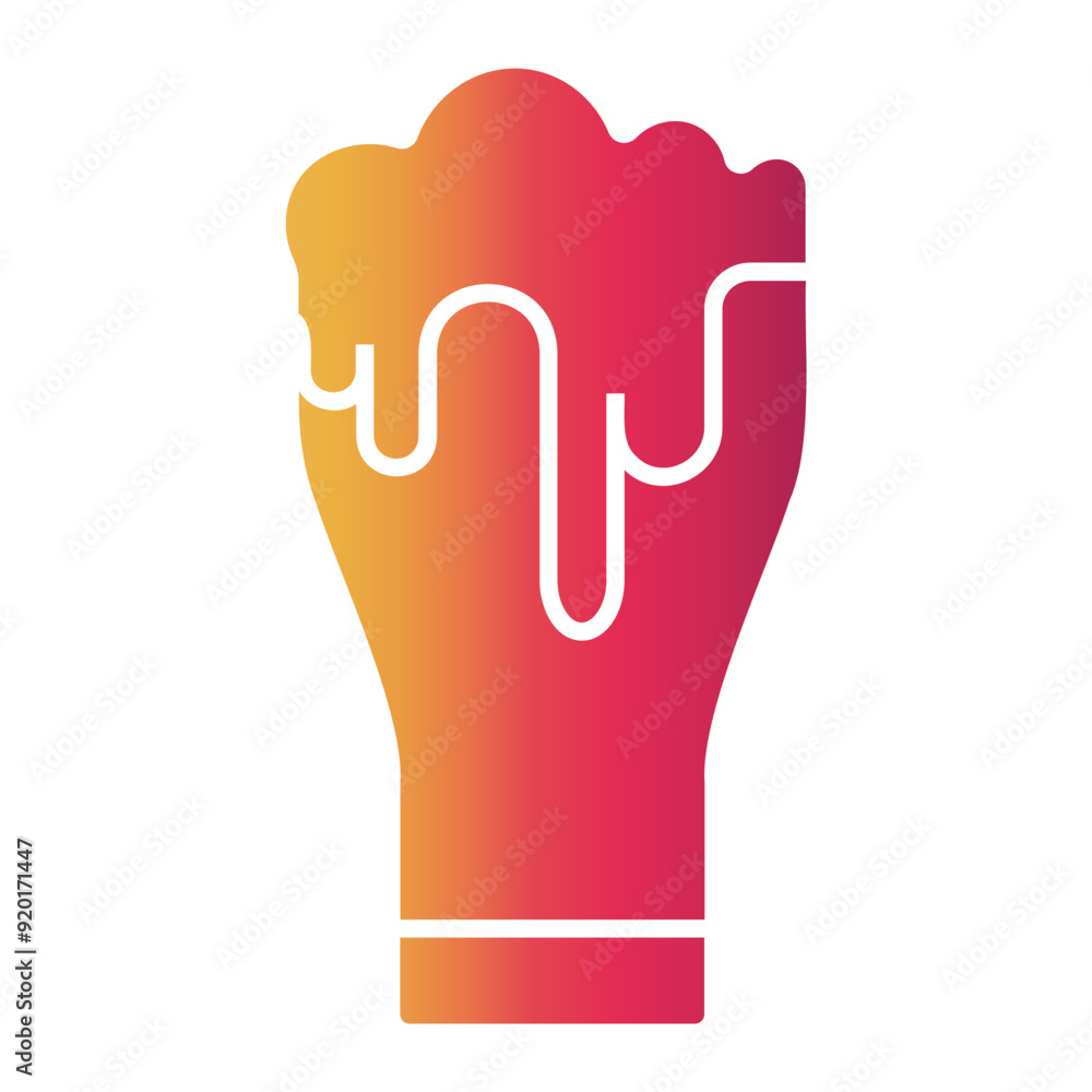 Obraz premium alcohol Gradient icon