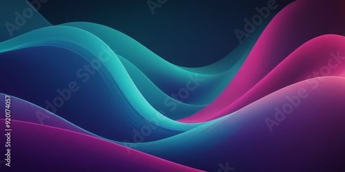 abstract background with colorful waves