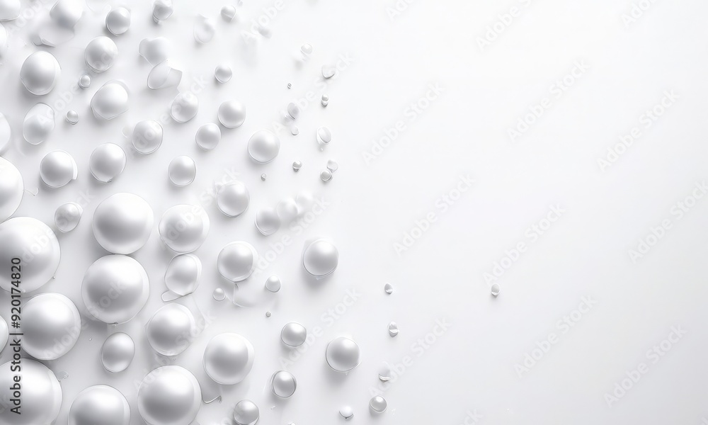 white balls floating in the air white balls floating in the air