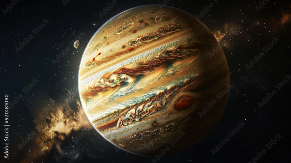 Jupiter, the Gas Giant in Space Jupiter, the Gas Giant in Space