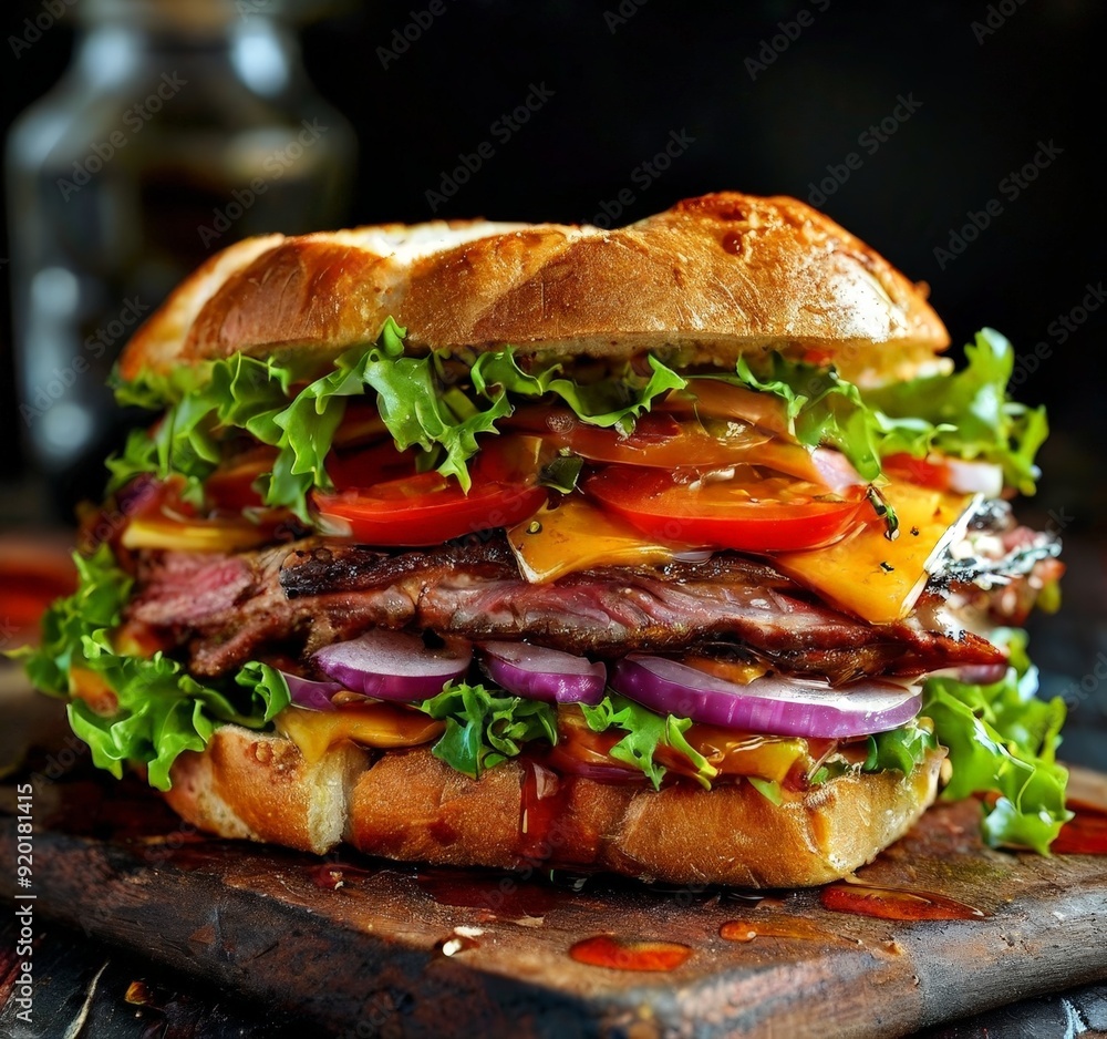 sandwich with meat, let let the burger sandwich with meat, let let the burger