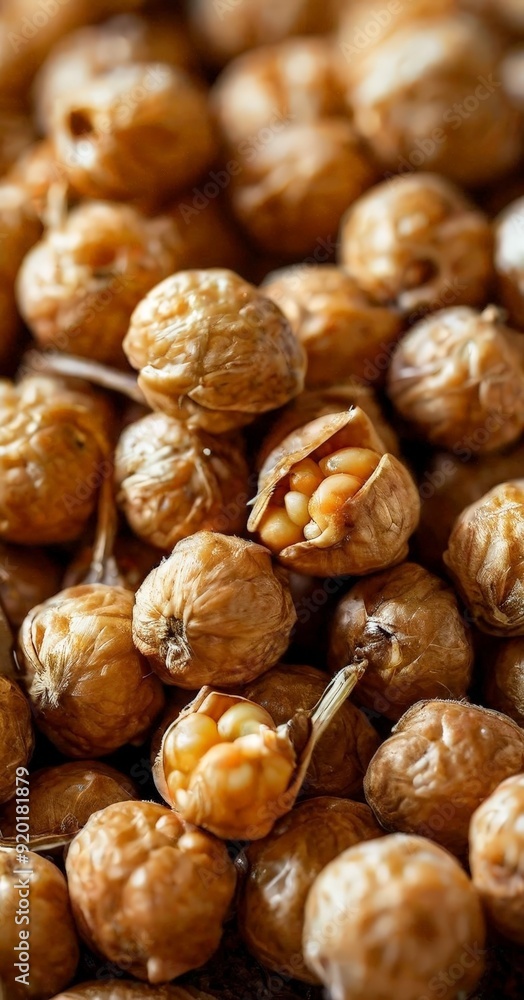 pile walnuts on table pile walnuts on table