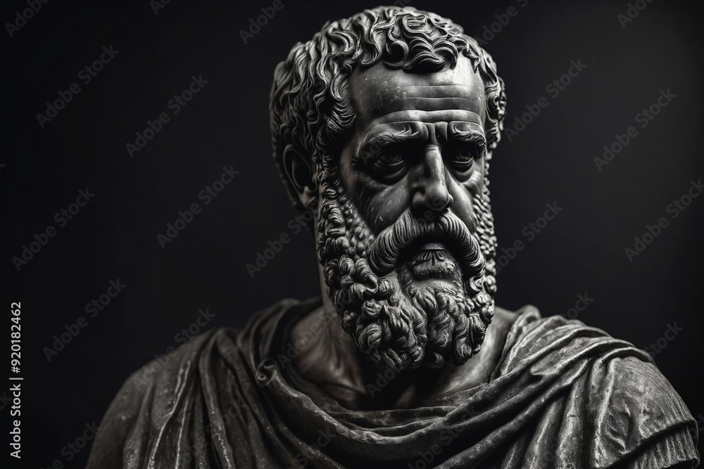 Ancient Greek Philosopher Statue Ancient Greek Philosopher Statue
