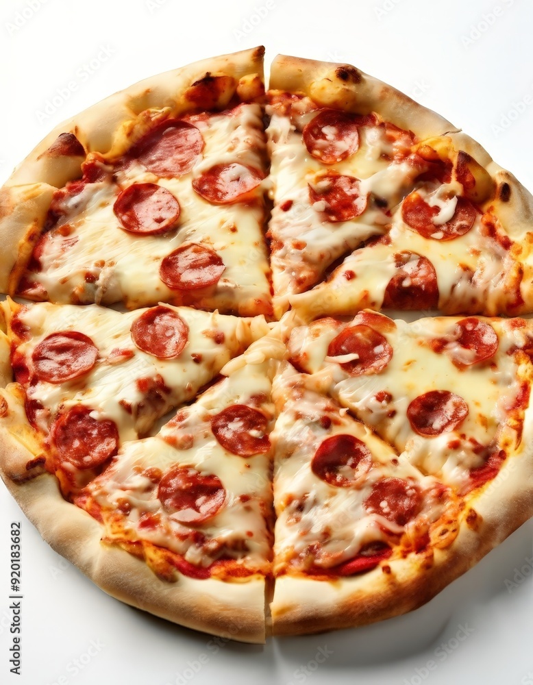 pizza with pepperoni and cheese on it pizza with pepperoni and cheese on it