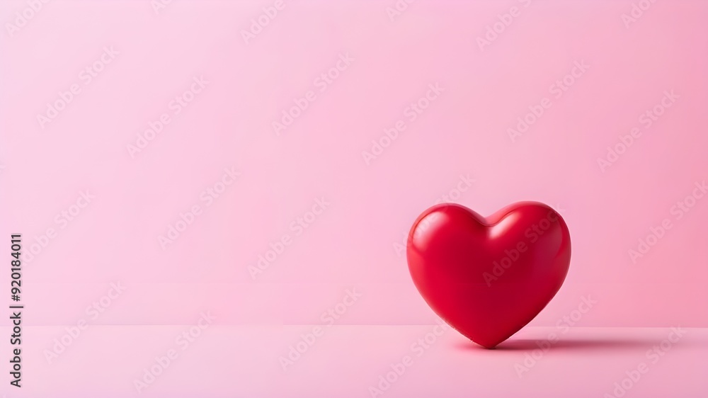 a banner with a solitary red heart on a smooth, pink gradient background, conveying simplicity and love with a lot of copy space
red heart on a pink background a banner with a solitary red heart on a smooth, pink gradient background, conveying simplicity and love with a lot of copy space
red heart on a pink background