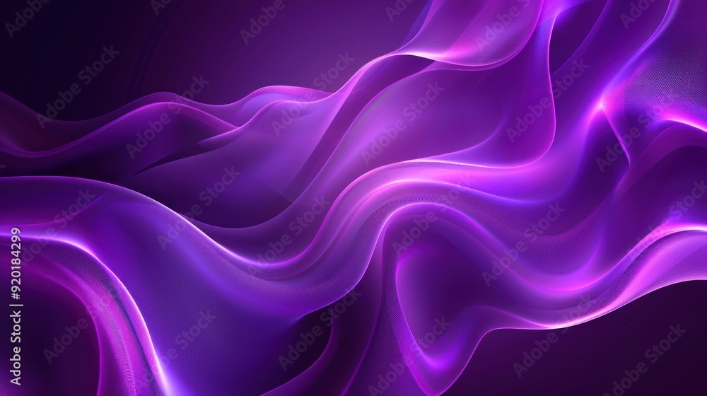 Abstract Purple Waves Background Abstract Purple Waves Background