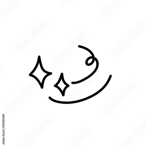 comic line movement elements