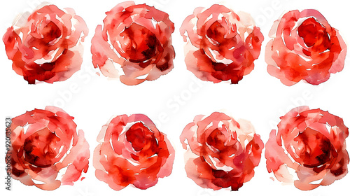 Sweet flowers watercolor seamless pattern for beauty products or others