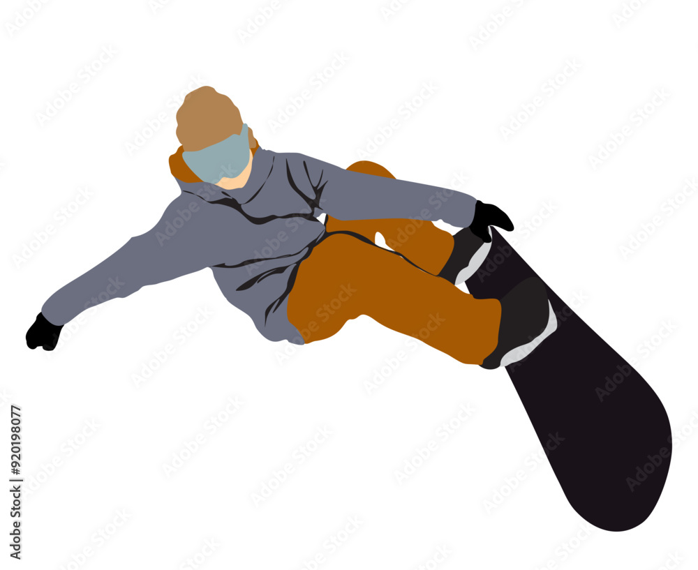 snow boarding snowboarder full isolated snow boarding snowboarder full isolated
