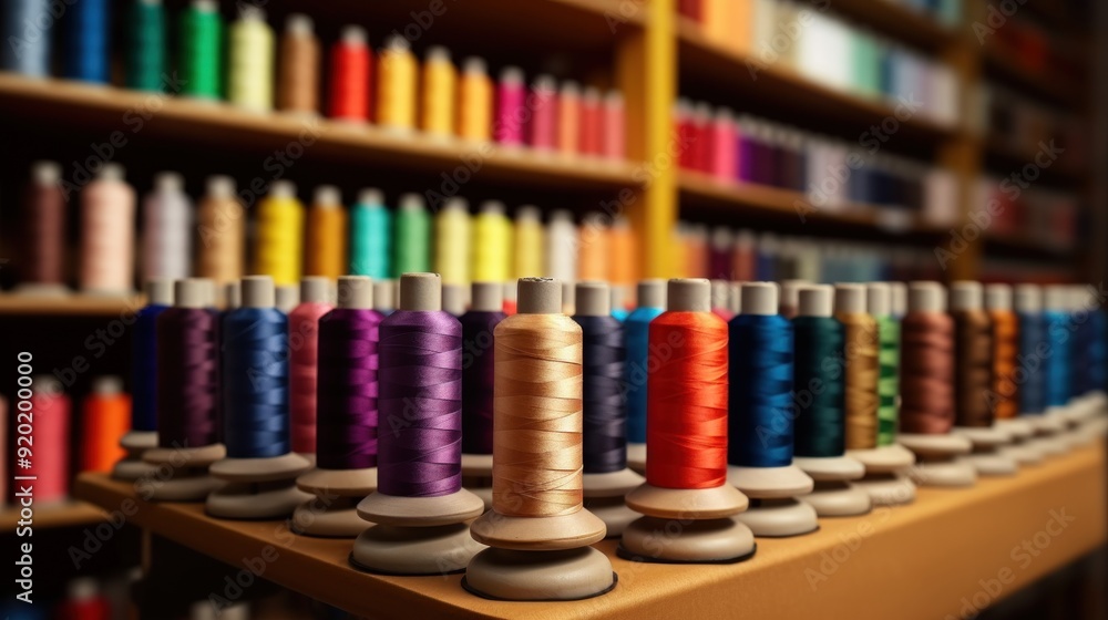 Colorful Thread Spools Colorful Thread Spools