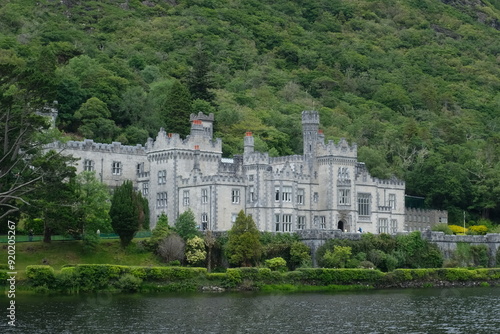 Kylemore Abbey in the summer photo