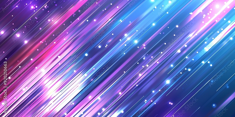 Dynamic Abstract Futuristic Technology Background with Blurred Blue and Purple Lines, Light Speed Motion Effects, Vector Illustration for Digital Design Dynamic Abstract Futuristic Technology Background with Blurred Blue and Purple Lines, Light Speed Motion Effects, Vector Illustration for Digital Design