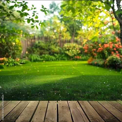 Nature product backdrop green backyard 