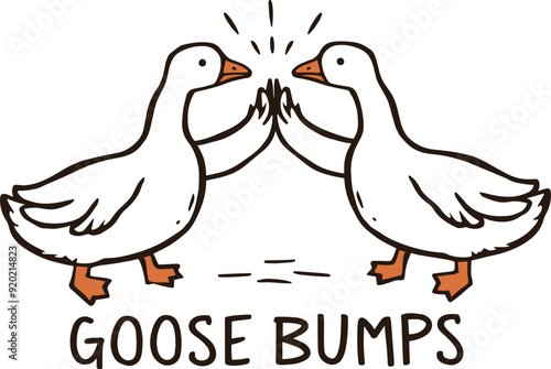 Goosebumps Aesthetic Cute Vector