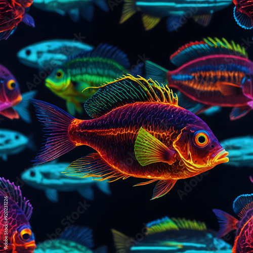 neon fish