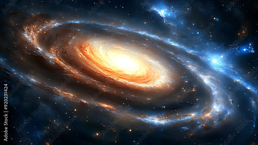 A stunning depiction of a galaxy, showcasing swirling stars and cosmic beauty. A stunning depiction of a galaxy, showcasing swirling stars and cosmic beauty.