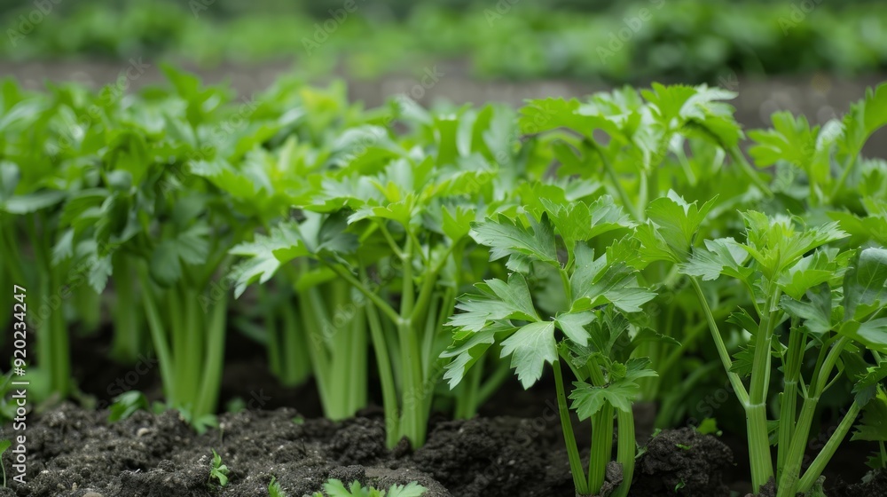 celery plants that planted on the plantation and it looks like it will be harvested soon, the leaves are green and look fresh - organic vegetable plantation, celery plants that planted on the plantation and it looks like it will be harvested soon, the leaves are green and look fresh - organic vegetable plantation,