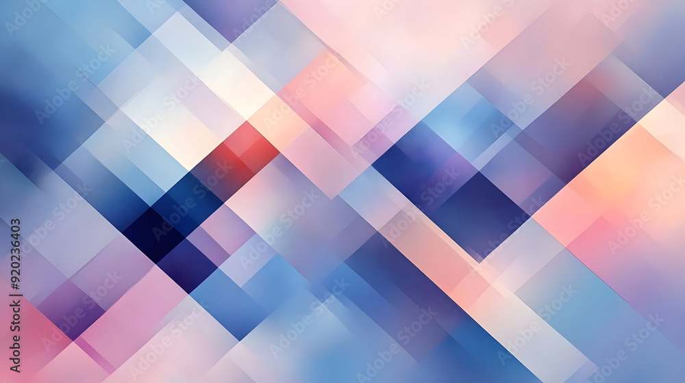 Abstract geometric pattern with soft colors and blurred shapes. Abstract geometric pattern with soft colors and blurred shapes.