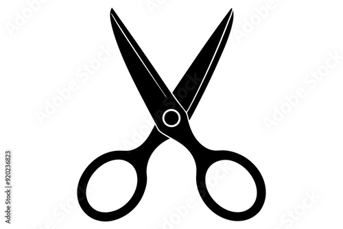 
Scissor vector Flat Icon Design, cutting sign, black vectors, Scissors for cutting flat design