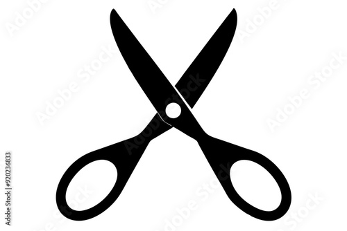 
Scissor vector Flat Icon Design, cutting sign, black vectors, Scissors for cutting flat design