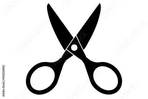 
Scissor vector Flat Icon Design, cutting sign, black vectors, Scissors for cutting flat design