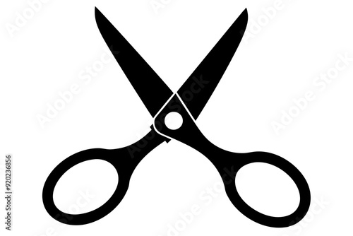 
Scissor vector Flat Icon Design, cutting sign, black vectors, Scissors for cutting flat design