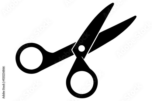 
Scissor vector Flat Icon Design, cutting sign, black vectors, Scissors for cutting flat design