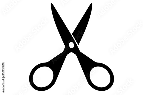 
Scissor vector Flat Icon Design, cutting sign, black vectors, Scissors for cutting flat design