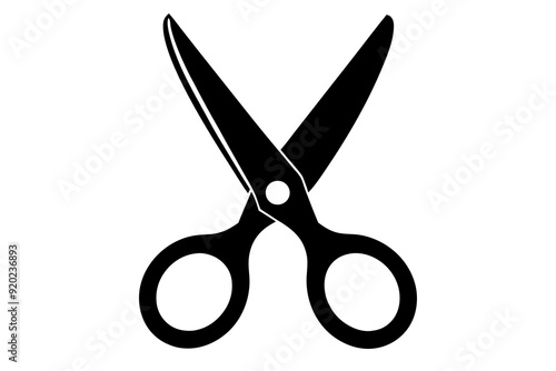 
Scissor vector Flat Icon Design, cutting sign, black vectors, Scissors for cutting flat design
