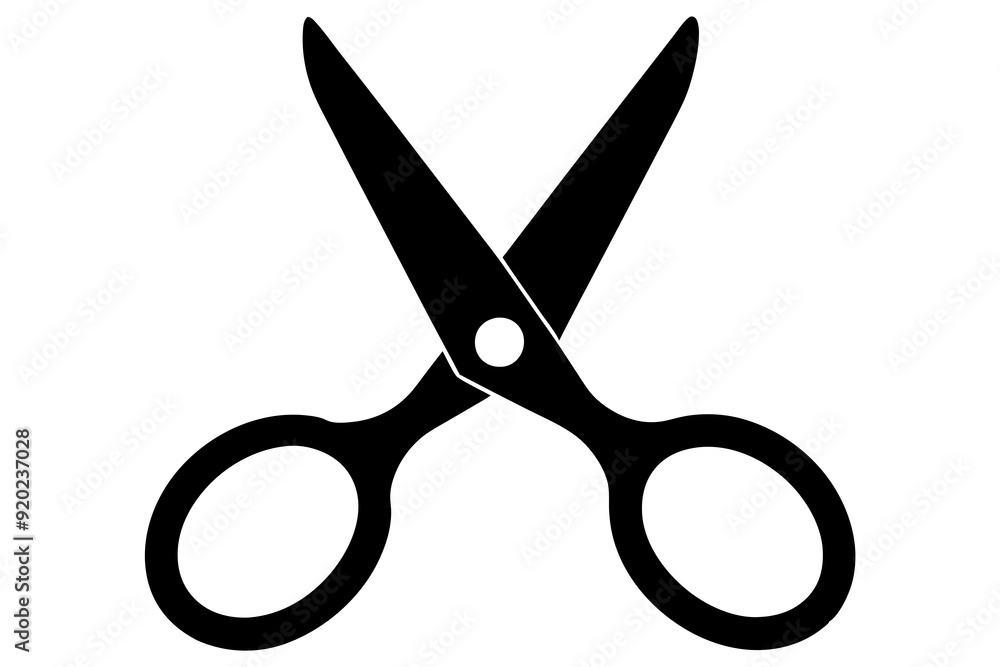 Scissors icon, collection scissors vector silhouette Scissors icon, collection scissors vector silhouette