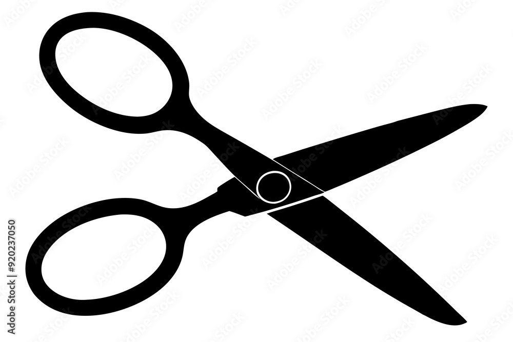Scissors icon, collection scissors vector silhouette Scissors icon, collection scissors vector silhouette