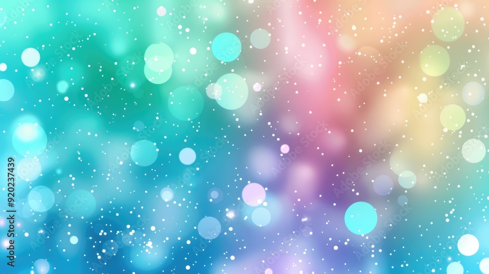 Soft pastel hues blend seamlessly, creating a magical ambiance filled with twinkling lights, evoking a sense of tranquility and wonder Soft pastel hues blend seamlessly, creating a magical ambiance filled with twinkling lights, evoking a sense of tranquility and wonder