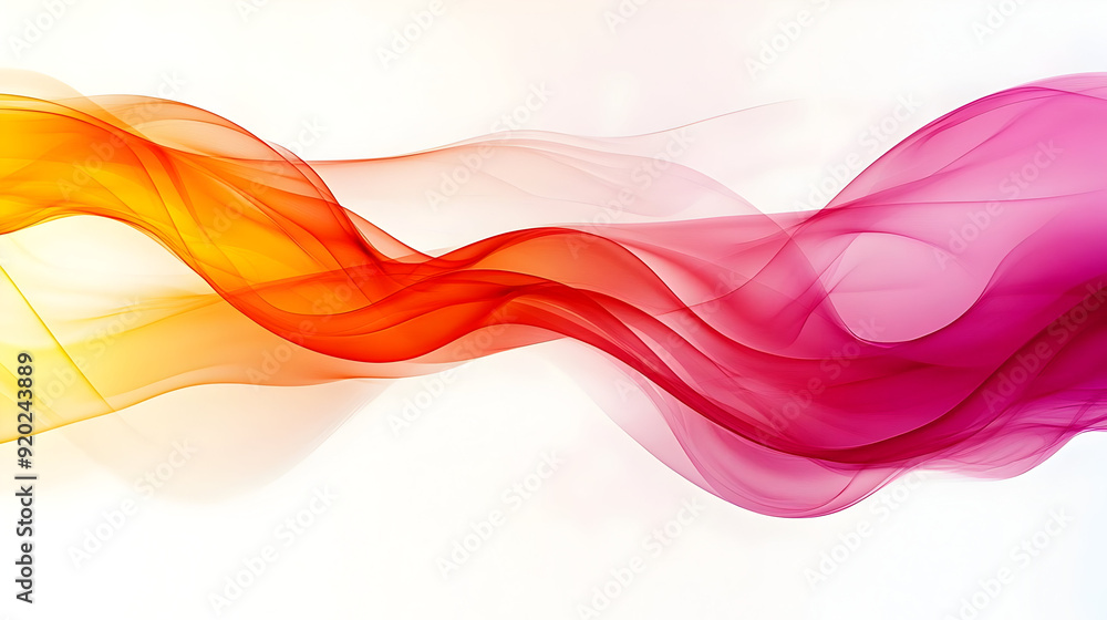 A vibrant wave of colorful abstract shapes in warm hues. A vibrant wave of colorful abstract shapes in warm hues.
