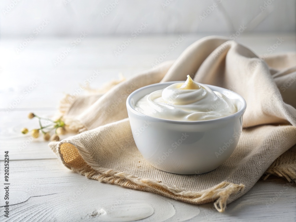 Soft, creamy white background with subtle texture, providing a clean and minimalist canvas for products, still life, or conceptual photography.