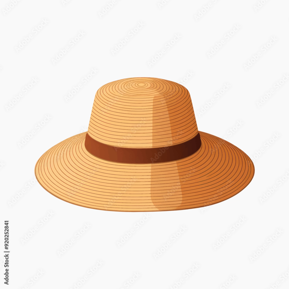 Stylish wide-brimmed summer hat Stylish wide-brimmed summer hat