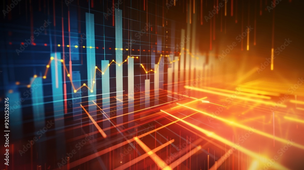 Abstract Stock Market Data Visualisation Abstract Stock Market Data Visualisation
