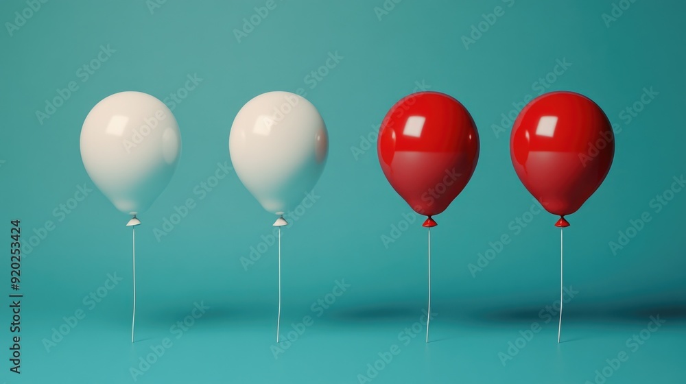 Red and white party decorations Red and white party decorations