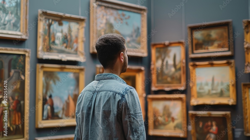Examine the relationship between frames and the art they contain. Examine the relationship between frames and the art they contain.