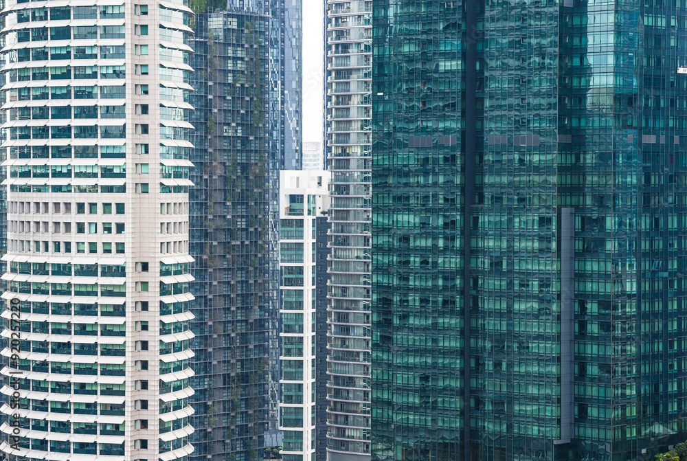 Obraz premium Concept city background