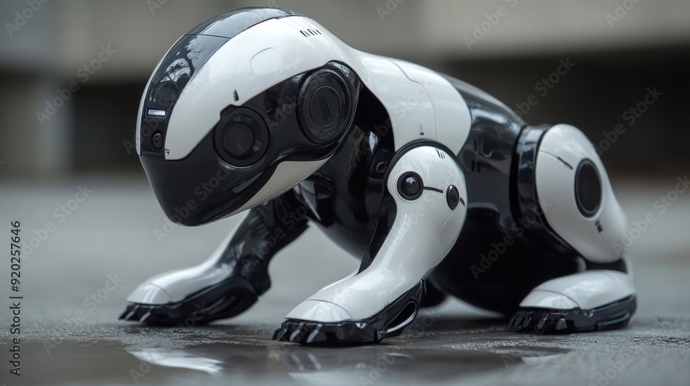 Futuristic Robotic Dog Futuristic Robotic Dog