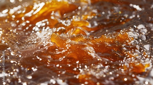 Caramelizing: Heating sugar until it turns brown, enhancing its flavor complexity. Ideal for creating caramel sauce in desserts and enriching savory dishes with a unique depth.
 photo