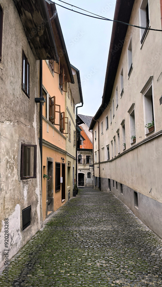 Skofja Loka village in Slovenia Skofja Loka village in Slovenia