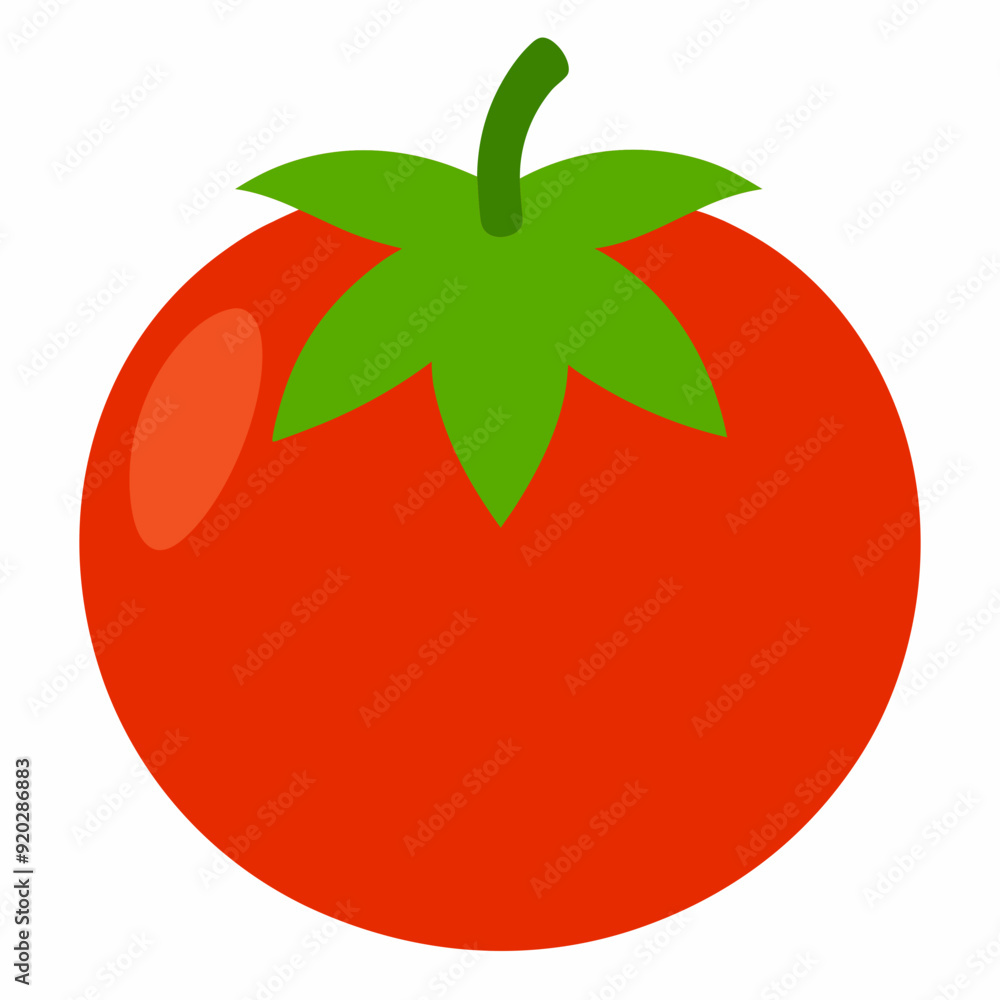 Tomato icon vector art Illustration Tomato icon vector art Illustration