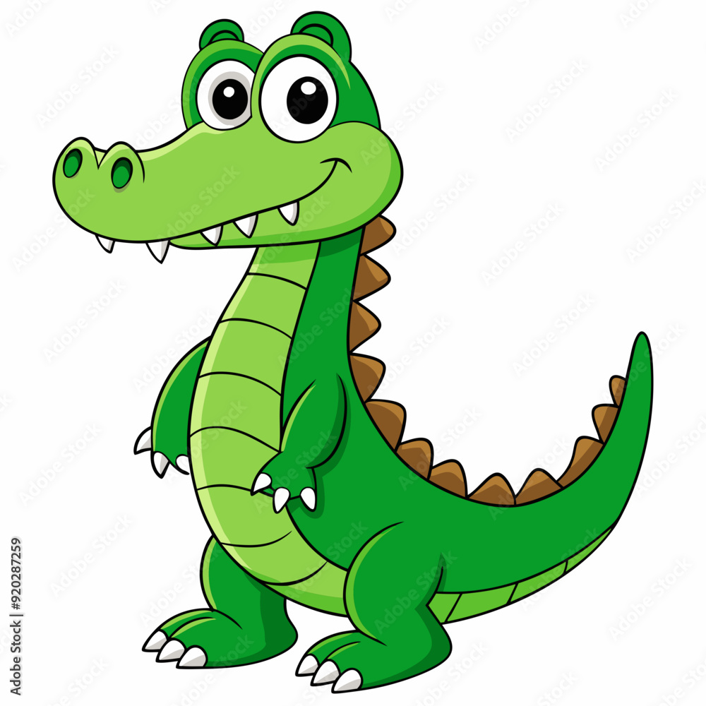 Crocodile art vector illustration Crocodile art vector illustration
