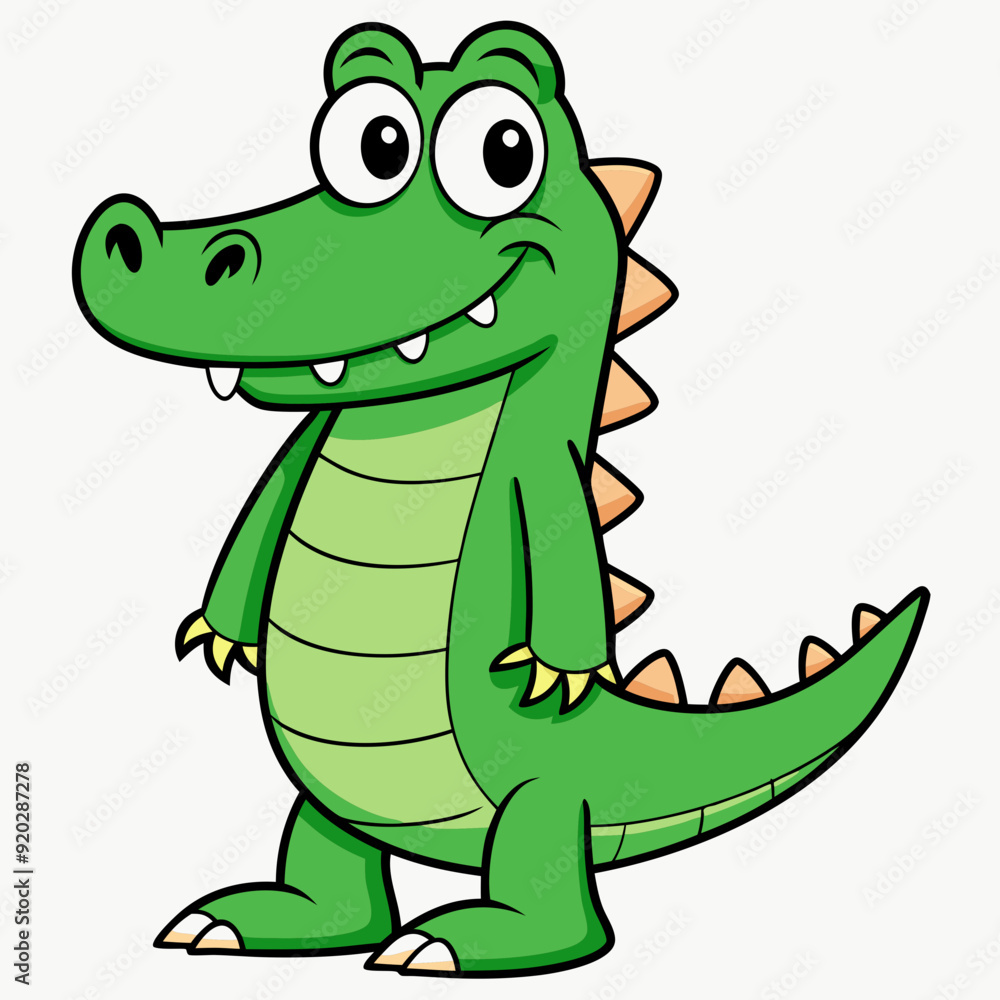 Crocodile art vector illustration Crocodile art vector illustration