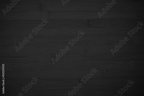 Black wood texture background. Abstract wood pattern for design and decoration.