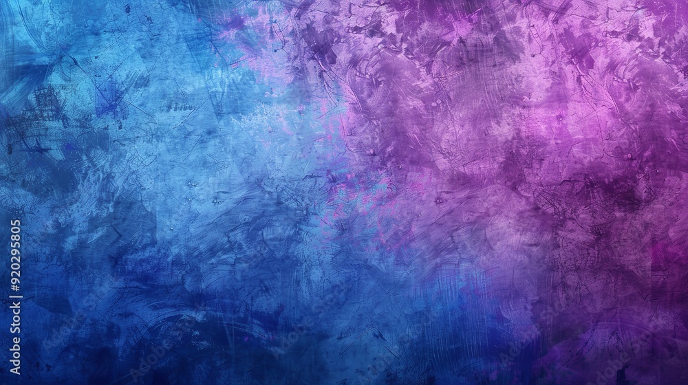 Blue purple monoprint painting background Blue purple monoprint painting background