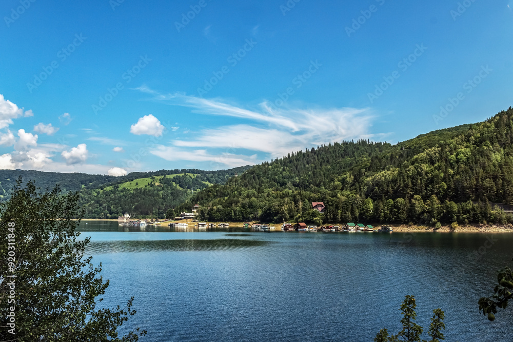 Bicaz Dam Barajul Bicaz Lake - Eastern Carpathians - Romania - Europe Bicaz Dam Barajul Bicaz Lake - Eastern Carpathians - Romania - Europe